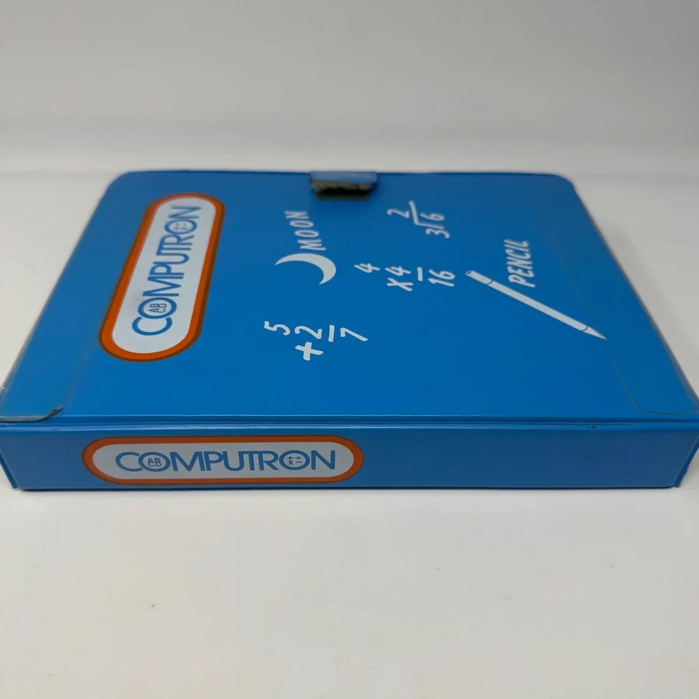 Vintage Computron 1980 Toy 81-04 Non-Working For Parts with Book  Repair Circuit